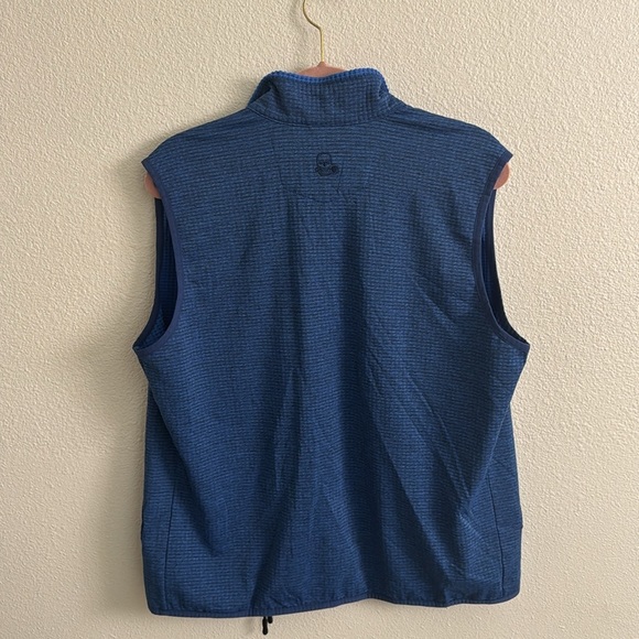 ROBERT GRAHAM Men’s Waffle Skull Embroidered Full Zip Fleece Vest - Picture 7 of 8